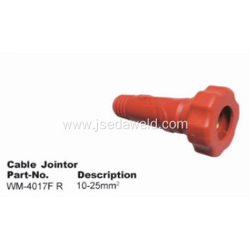 Welding Red Cable Jointer Plug and Receptacle 10-25mm²